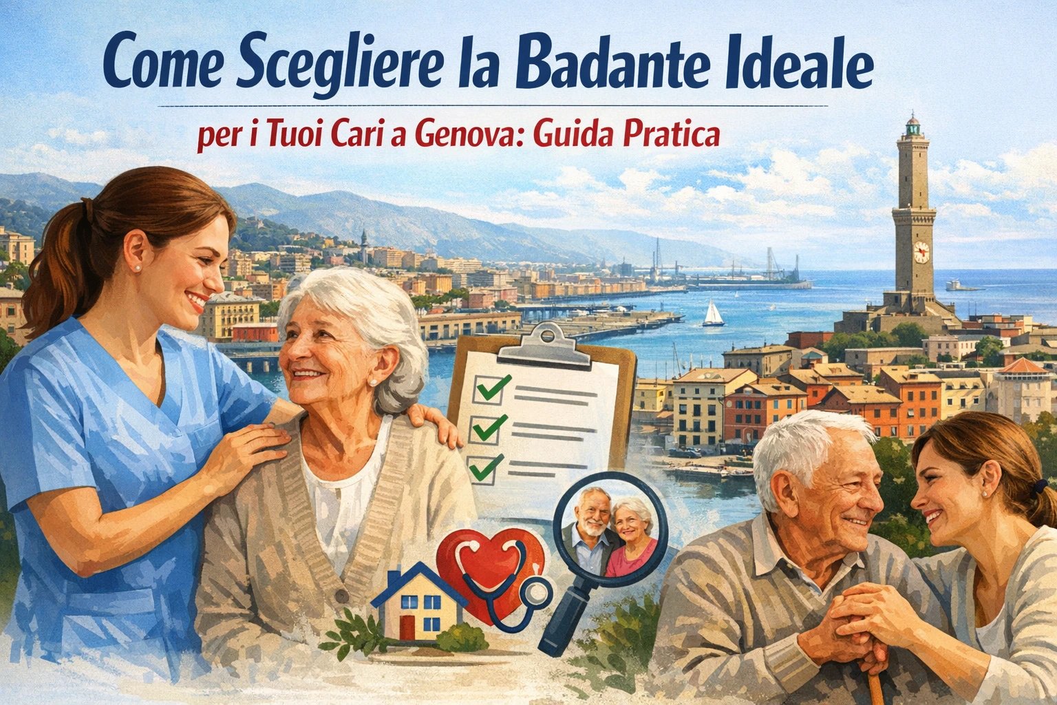 Come Scegliere la Badante Ideale per i Tuoi Cari a Genova: Guida Pratica